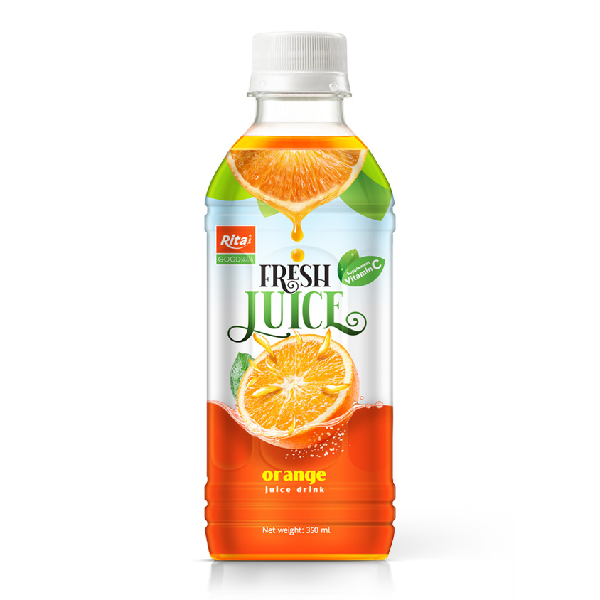 Rita Fresh Orange Juice Drink 350ml Pet Bottle