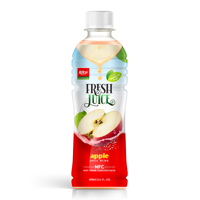 Rita Fresh Apple Juice Drink 400ml Pet Bottle