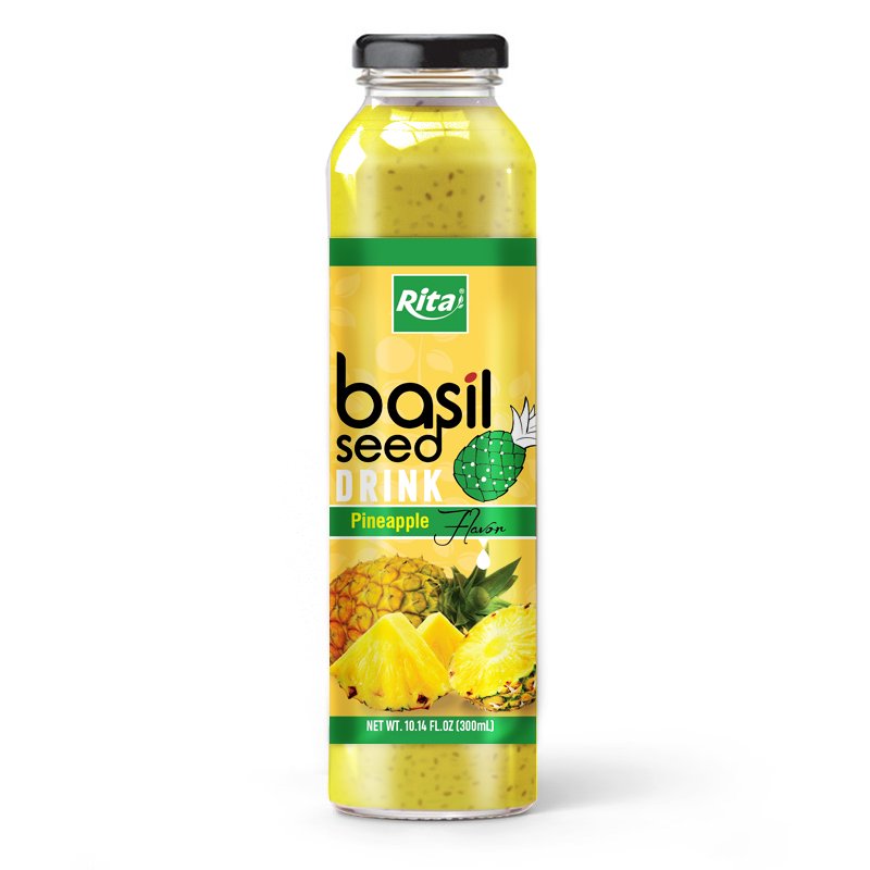 NFC Basil seed with pineapple RITA Beverage