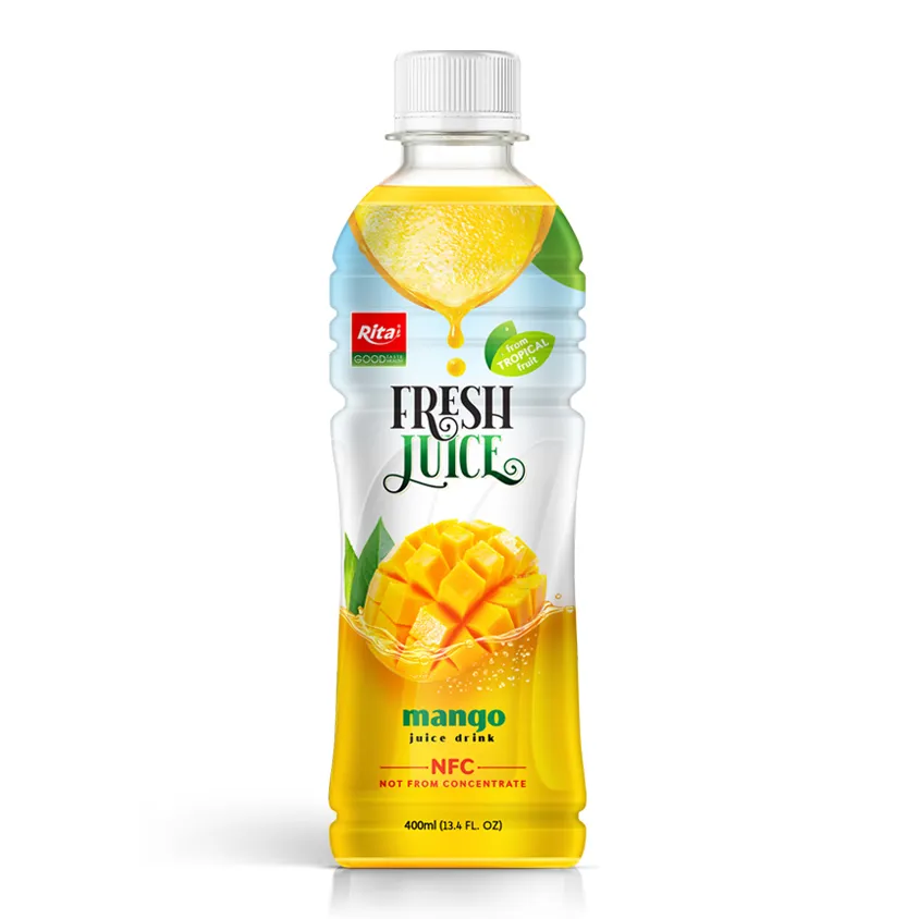 Rita Fresh Mango Fruit Juice Drink 400ml Pet Bottle Rita Fresh Mango Fruit Juice Drink 400ml Pet Bottle