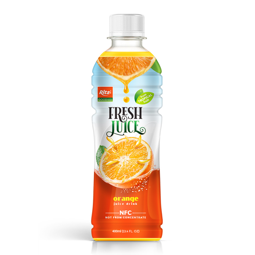 Rita Fresh Orange Juice Drink 400ml Pet Bottle