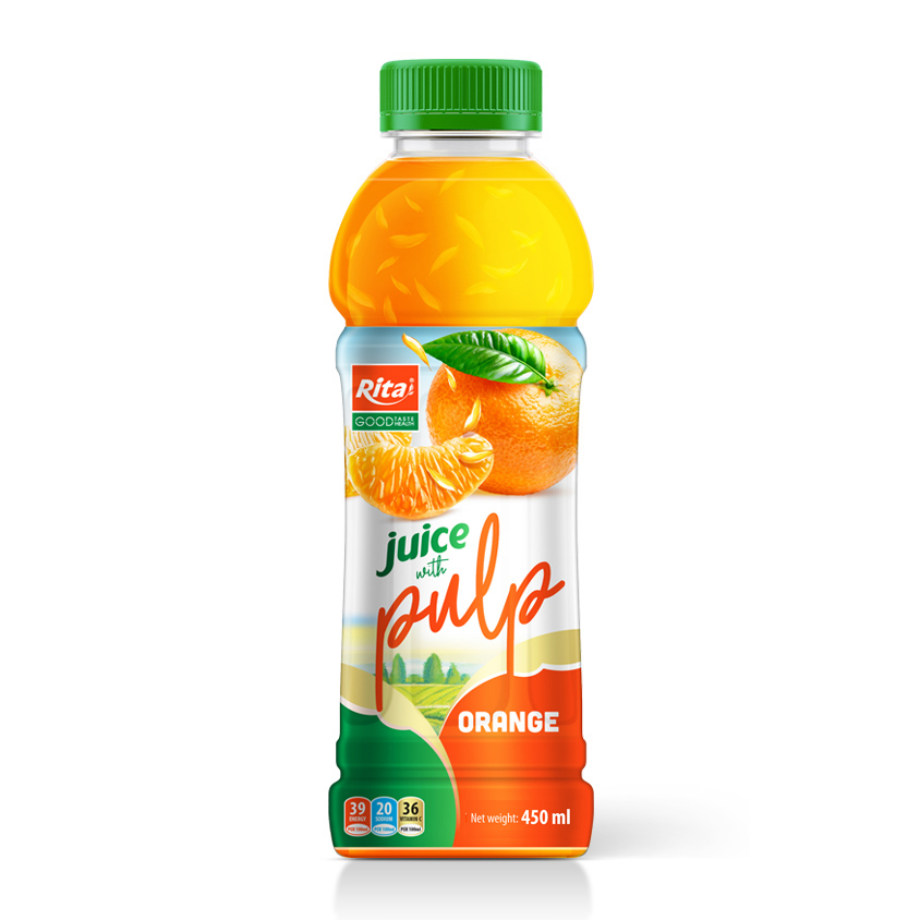 Best orange juice with Pulp - RITA Beverage