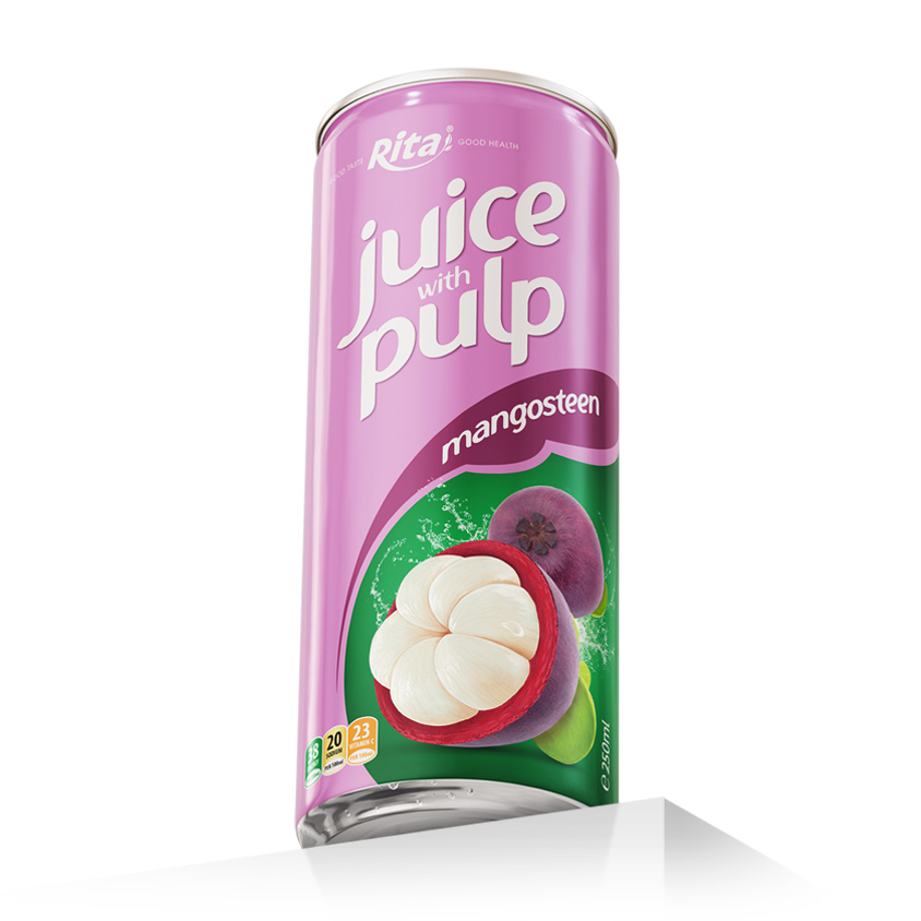 Rita Best Quality Mangosteen Juice Drink 250ml Slim Can