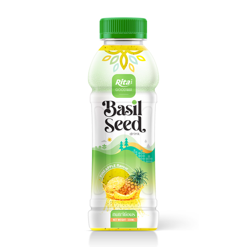 nutritious food Basil seed drink pineapple RITA Beverage