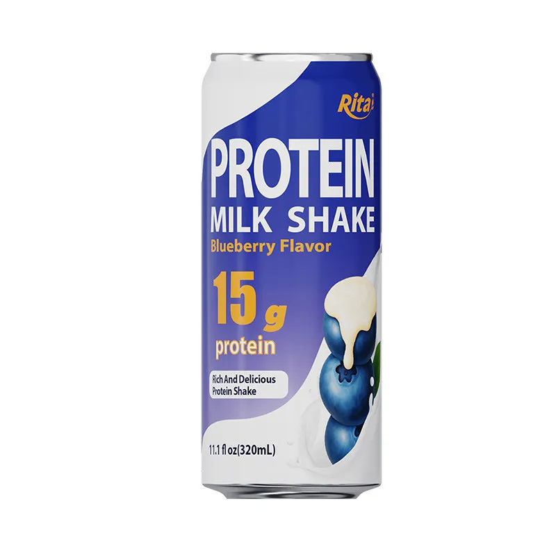 11.1 fl oz Rita Protein Milk Shake Blueberry Flavor