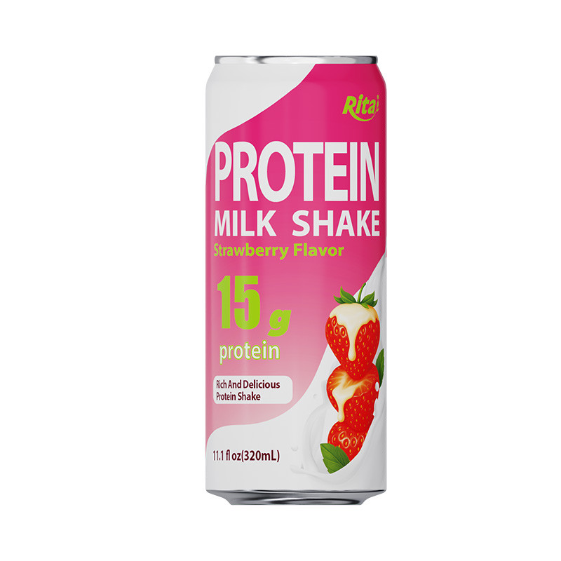 11.1 fl oz Rita Protein Milk Shake Strawberry Flavor