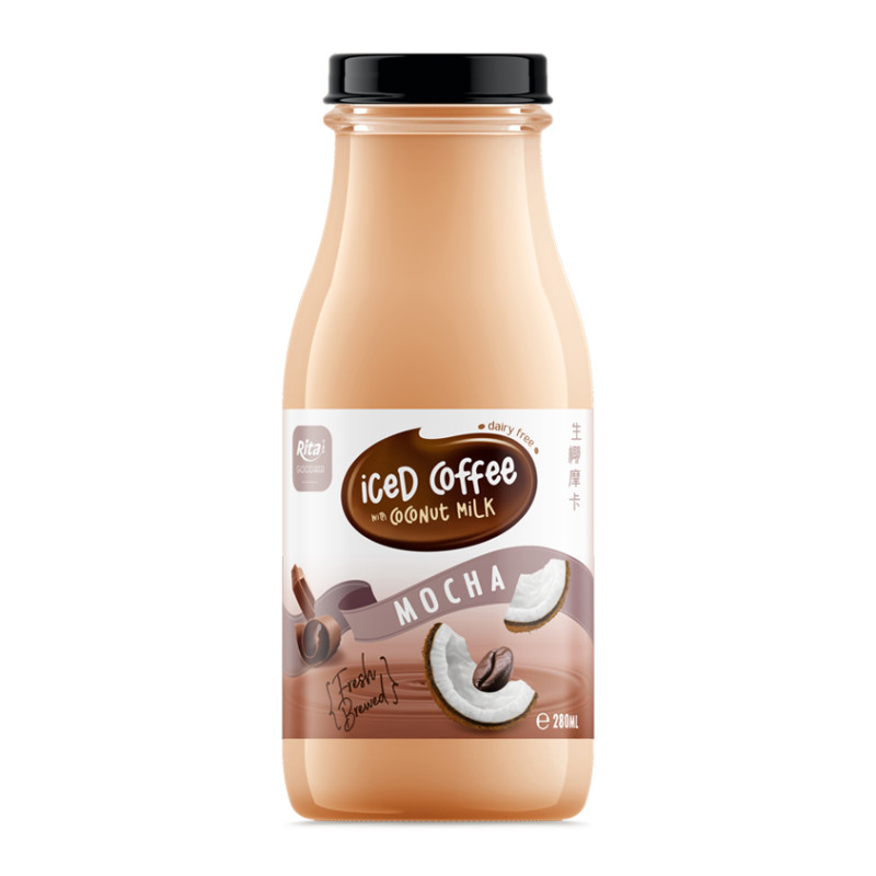 Rita Iced Coffee with Coconut Milk Mocha 280ml Glass Bottle