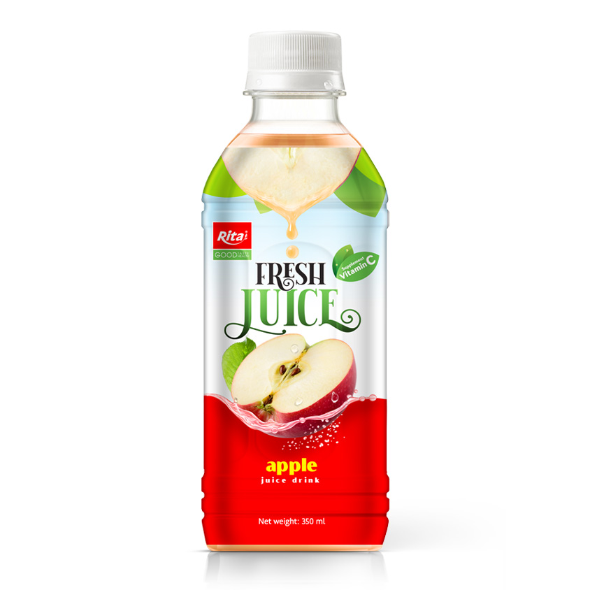Good Price Rita Fresh Apple Juice Drink 350ml Pet Bottle